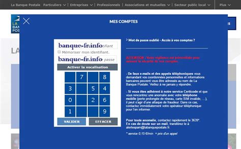 Labanquepostale Fr Mon Compte Banque Postale Particuliers En Ligne