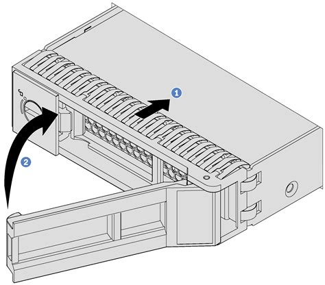 Install A Simple Swap Drive Thinksystem Sr Lenovo Docs