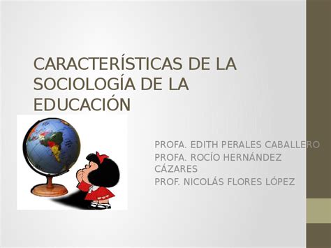 Sociología De La Educación