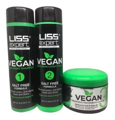 Liss Expert Kit Alisado Vegano X Sham X Ac X En Venta