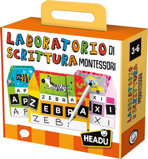 Headu Laboratorio Di Scrittura Montessori Leggo E Scrivo Con Tre Metodi