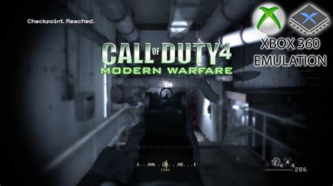 Call Of Duty 4 Modern Warfare Playable Xenia Emulator Microsoft