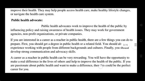 Public Health Research In Public Health Overview Of Public Health Notes For Bs Psychology