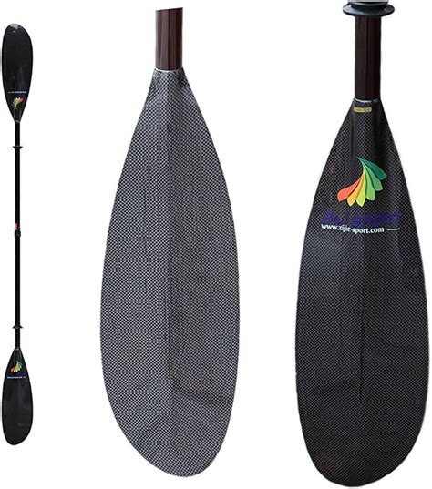 Zj Sport Lightweight Carbon Fiber Sea Kayak Paddle With