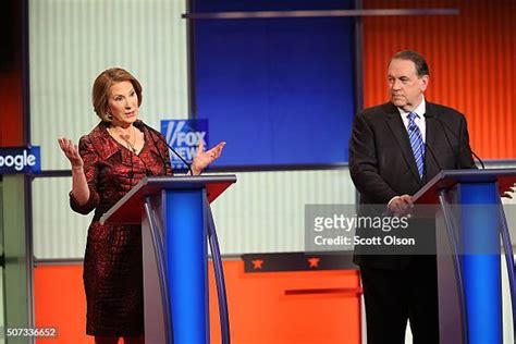 Carly Fiorina Debate Photos And Premium High Res Pictures Getty Images