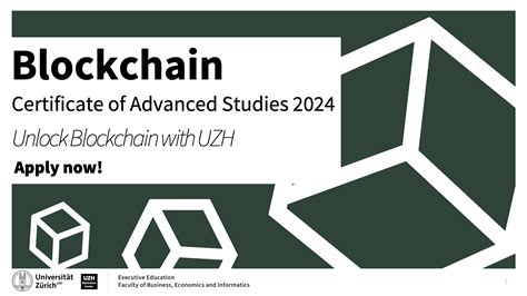 Uzh Cas In Blockchain Uzh Blockchain Center