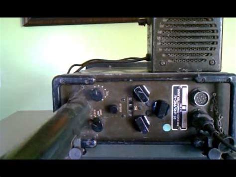 An Prc Military Uhf Radio Youtube