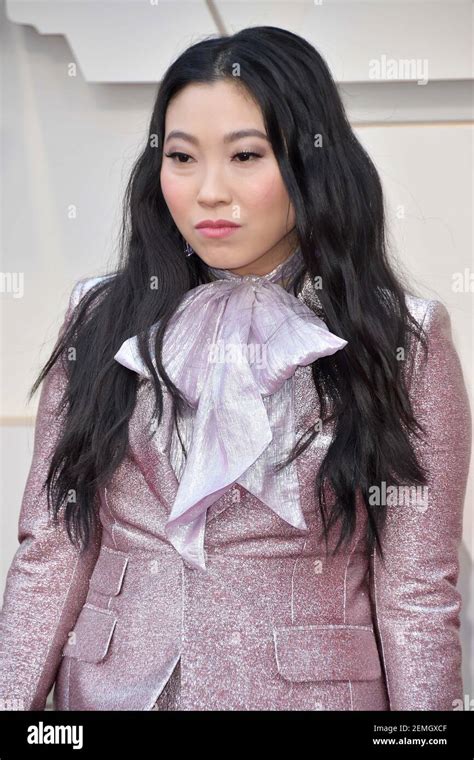 Awkwafina Walking On The Red Carpet At The 91st Academy Awards Oscars