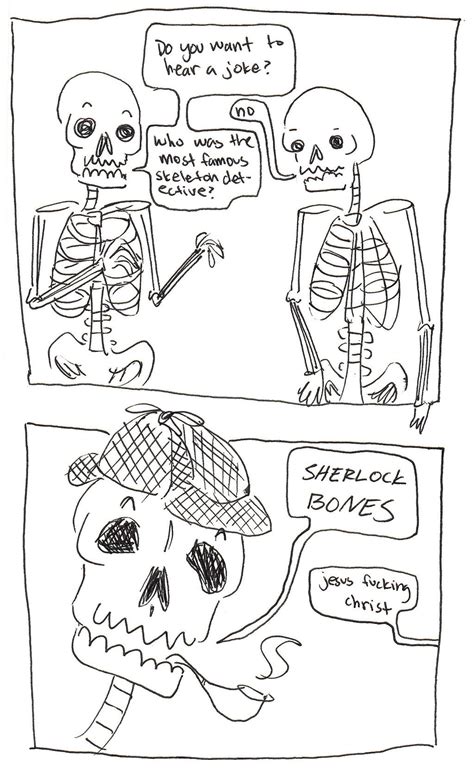 21 Punny Skeleton Comics That Will Tickle Your Funny Bone