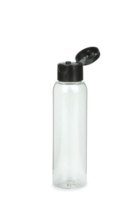 Packari PET Bottle AIDA 100 Ml Clear With Flip Top Screw Cap 24