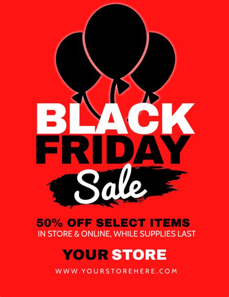 Black Friday Template Postermywall