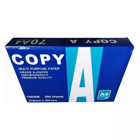 A4 Paper One 80 Gsm 70 Gram Copy Paper Copy Paper A4 80 Gsm Pack 5