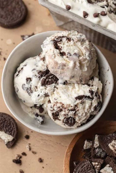 No Churn Oreo Cookie Ice Cream Bake And Bacon