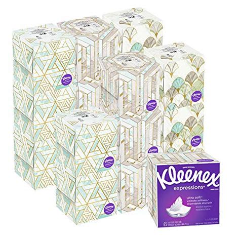 Kleenex Expressions Ultra Soft Facial Tissues Count Pack Of