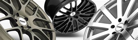 Tsw Silverstone Wheels Gloss Black With Mirror Cut Lip Rims