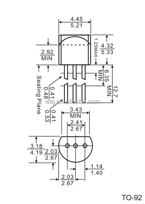 Factory Custom Power Amplifier Transistor Npn Bc Bc Bc T