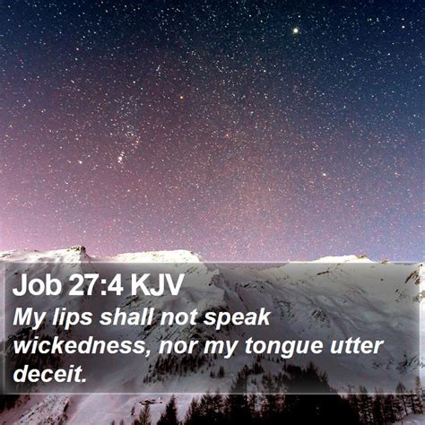 Job 274 Kjv Bible Verse Images