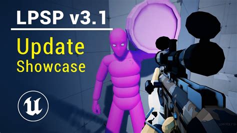 Unreal Engine Low Poly Shooter Pack V Update Showcase Youtube