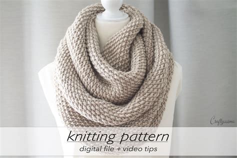 Infinity Scarf Tutorial