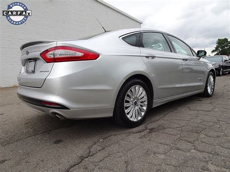 2013 Ford Fusion Energi Titanium 4d Sedan 20l I4 Atkinson Cycle Hybrid Electric Used Ford