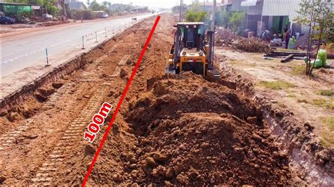 Amazing Clay Pushing With The Dozer B160 And Truck Dumping Techniques