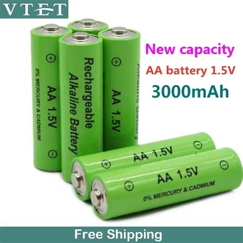 2023 Daweikala New AA Battery 3000 MAh Rechargeable Battery NI MH 1 5 V