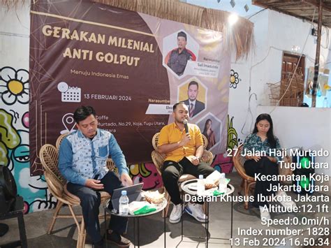 Milenial Jakarta Utara Mengajak Seluruh Kaum Milenial Untuk Tidak