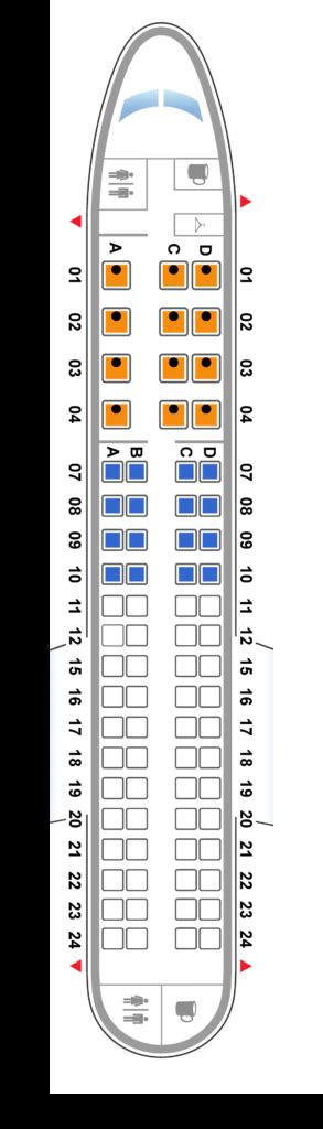 United Airlines Embraer Emb 175 2 Seat Map