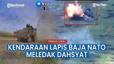 Lagi Drone Fpv Hantam Habis Kendaraan Lapis Baja Nato Youtube