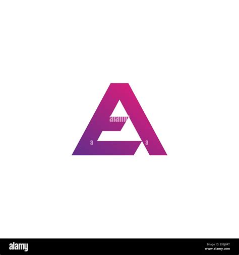 Ea Logo Design Vector Ae Initial Logo Stock Vector Image Art Alamy