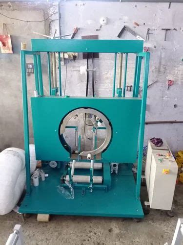 Mild Steel Vertical Coil Stretch Wrapping Machine 240V Automation