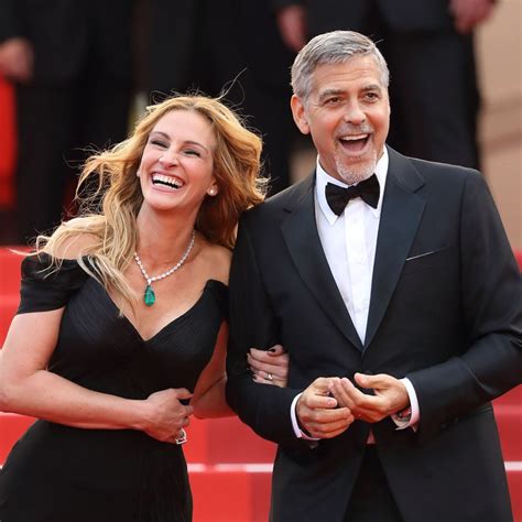 Glamour George Clooney And Julia Roberts Said Kissing On Set Gets