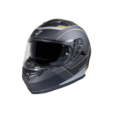 Casque Zs Miles Matt Stormer Noir Mat Or Moto Axxe Fr Casque