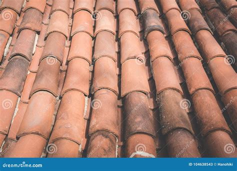 Roofing Tiles Closeup - Roof Tile Background Stock Image - Image of ...