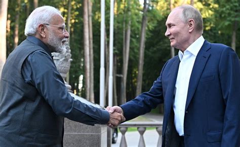 Kremlin Says There Were No Disagreements Between Putin And Modi At