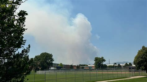 Colorado Fire Map Evacuations Set As Alexander Mountain Fire Spreads