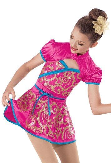 Cherry Blossom Cute Dance Costumes Dance Wear Dance Outfits