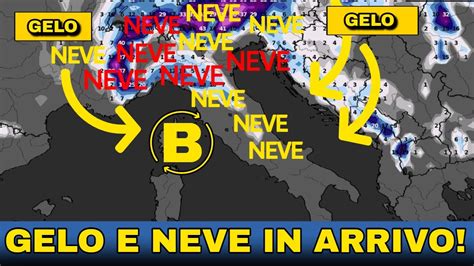 METEO IRRUZIONE GELIDA ALLE PORTE E NEVICATE IN PIANURA IN ARRIVO DAL