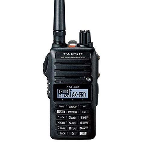 Yaesu FTA 250L Handheld VHF Airband Transceiver Comm Only Pricepulse