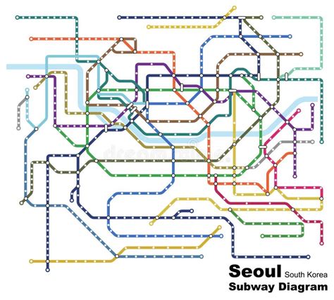Printable Seoul Subway Map Printable Maps