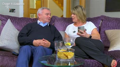 Ruth Langsford Shows Husband Eamonn Holmes X Rated Snap During Gogglebox Filming Mirror Online