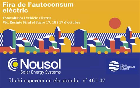 Fira Autoconsum Vic Nousol Solar Energy Systems