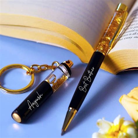 Black And Golden Gold Flake Metal Pen At ₹ 200piece In Lucknow Id