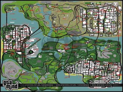 Gta San Andreas Mapa Armas