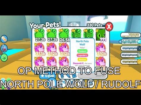 OP Method To Fuse Rainbow North Pole Wolf Or Rainbow Rudolf YouTube