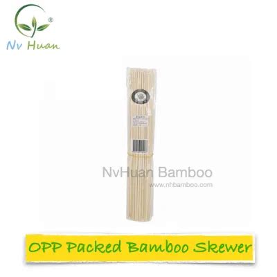 Biodegradable Barbecue Skewer Stick For Chicken Espeto De Bambu China