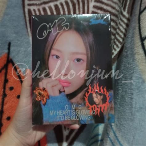 Jual Ready Ina St Single Album Omg New Jeans Message Card Minji Ver