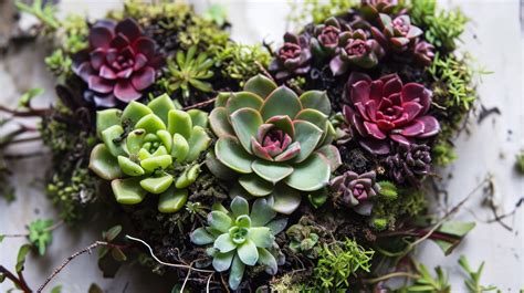 Succulent Wreath Diy Plant Projects Living Plant Decoration Green