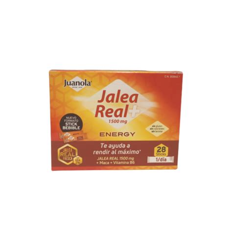 JUANOLA JALEA REAL 1500 MG ENERGY 28 SOBRES