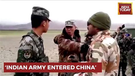 Indian Army Entered China Chinese Soldiers Captured Temporarily